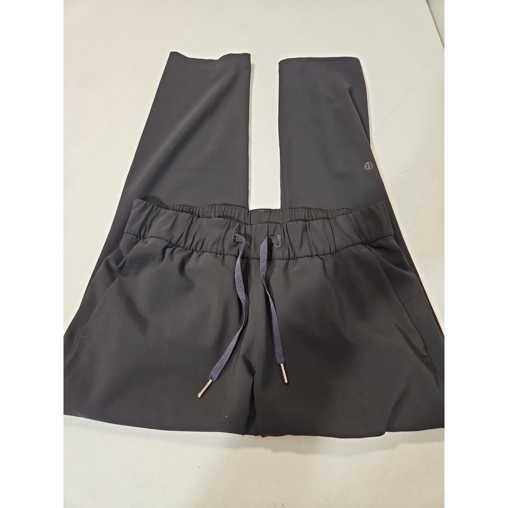 Lululemon On the Fly Pants Womens Pull On‎ Size 6 27" Inseam Black (L87 - Picture 2 of 8